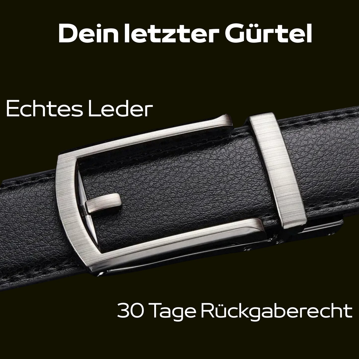 Lochloser Gürtel